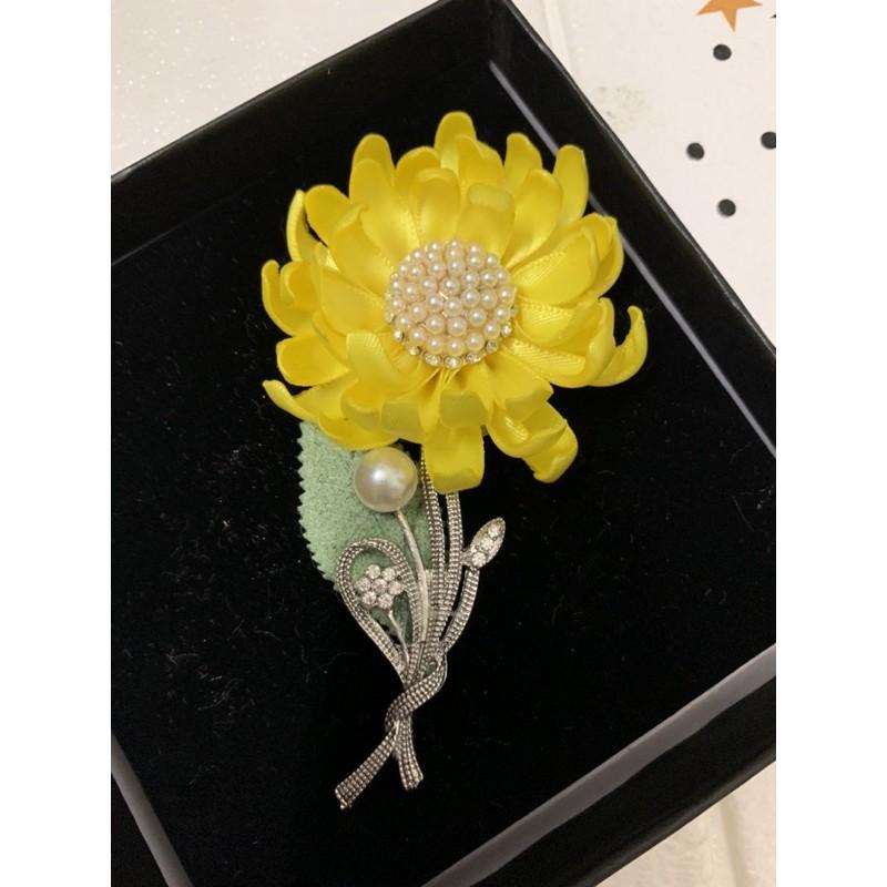 Hoa cài áo hanmade kèm hộp