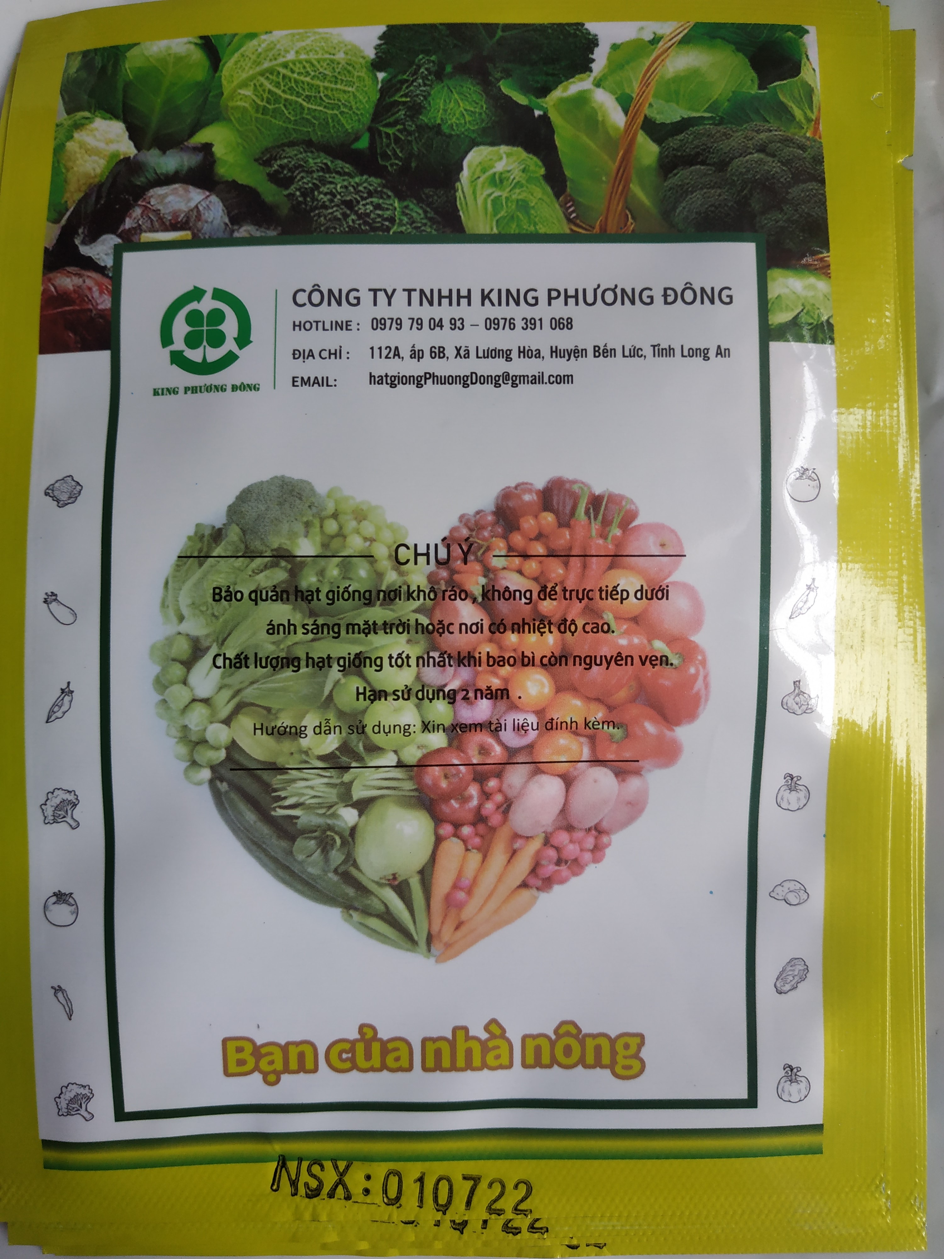 Combo 5 gói Hạt giống CÀ TÍM - gói 1 gram