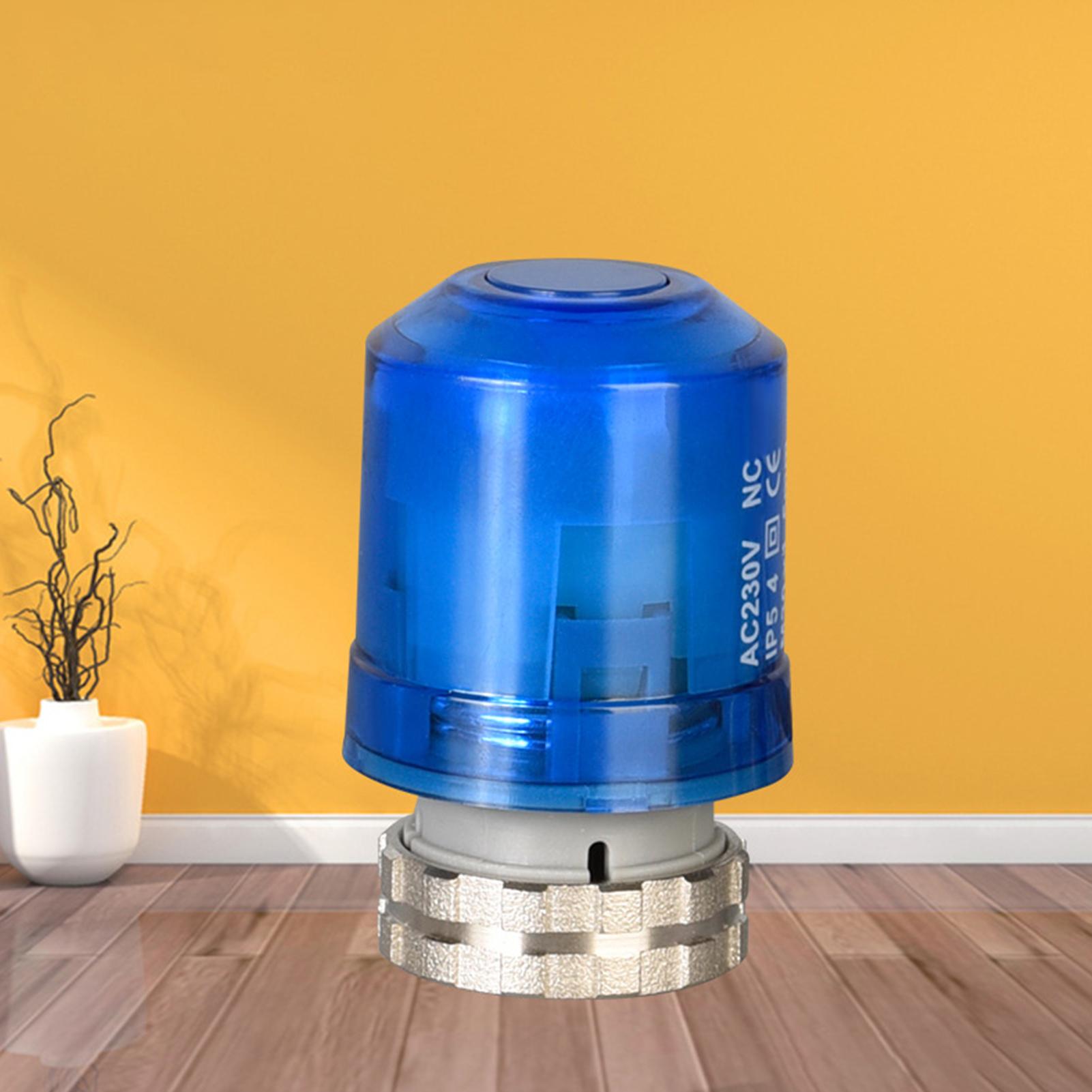 Thermal Actuator AC 230V Normally Close Electric Actuator M30 * 1.5 Thread for Floor Heating Thermostat