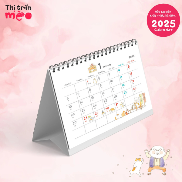 Lịch 2025 - Lịch Thị Trấn Mèo