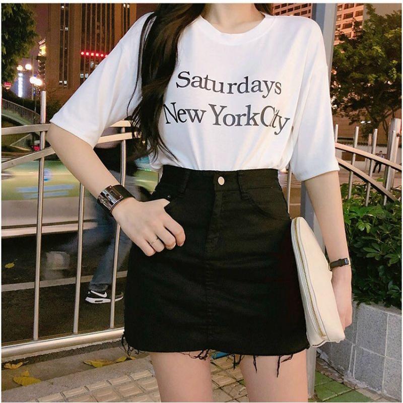 Chân váy chữ A - chân váy kaki tua rua basic - CV09