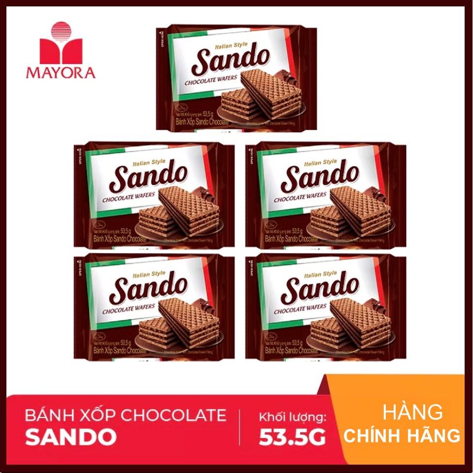Bánh xốp Sando Chocolate 53.5gX60