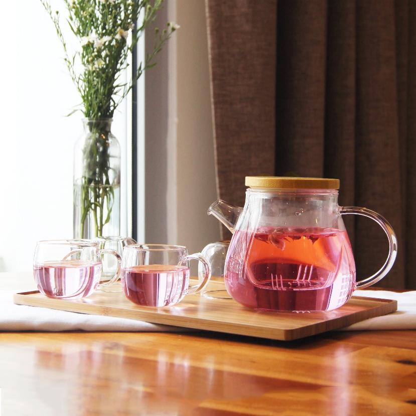 Bộ 2 tách trà thủy tinh CP30/2 100mL