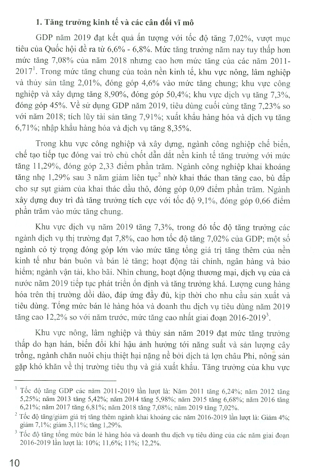 Niên Giám Thống Kê 2019