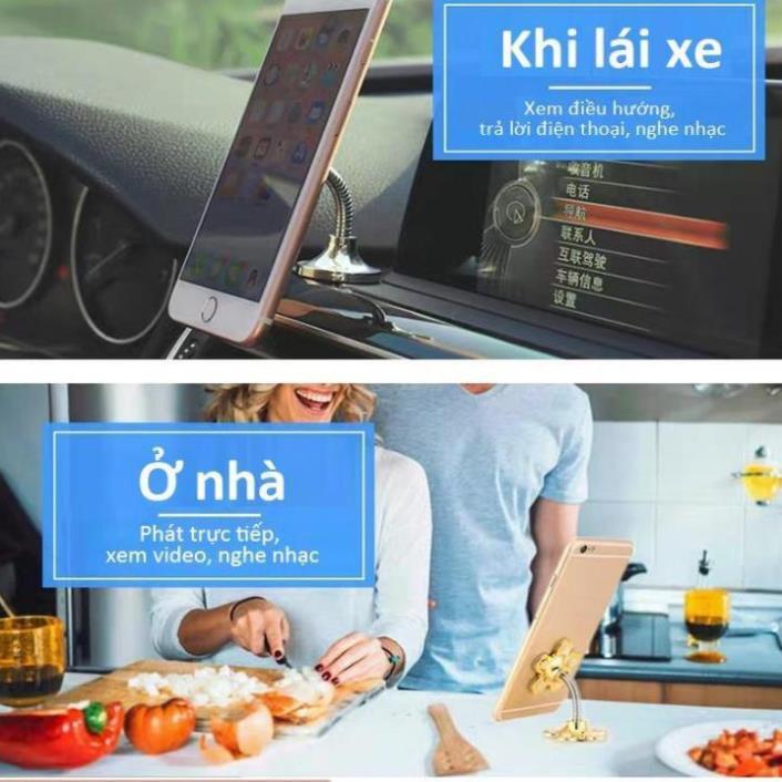 Giá đỡ điện thoại hút chân không cực chắc xoay 360 độ 206715-1