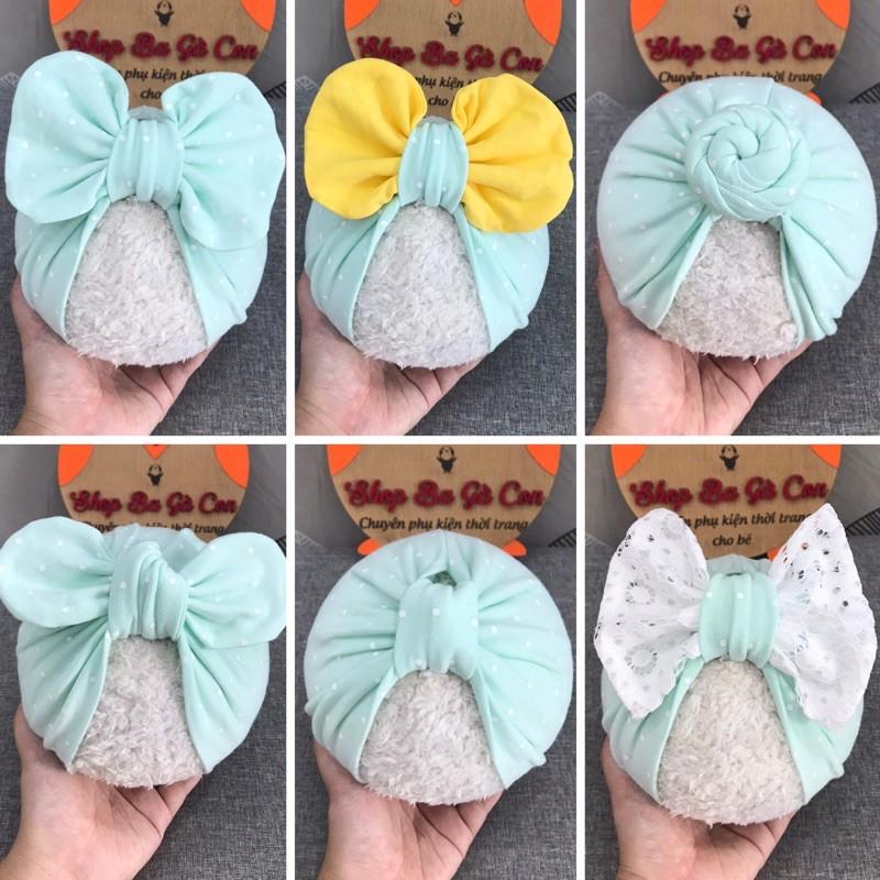 Mũ turban cho bé