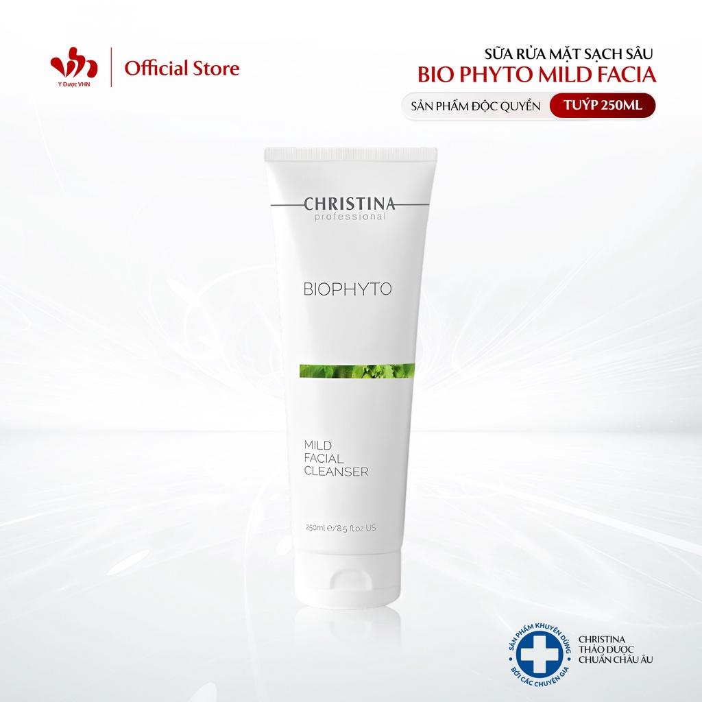 Sữa Rửa Mặt Sạch Sâu Bio Phyto Mild Facial Cleansser CHRISTINA Hỗ Trợ Làm Dịu Da Và Ngăn Ngừa Mụn 250ml/Lọ
