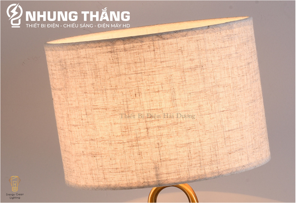 Đèn Ngủ Để Bàn S3067 - Khung Kim Loại Hình Chữ U - Kiểu Dáng Sang Trọng - Tặng Kèm Bóng Led