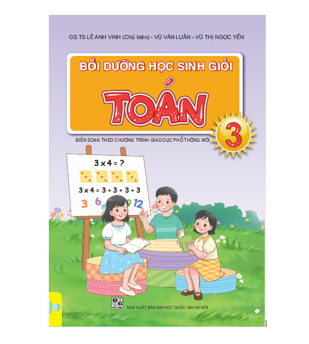 Sách - Bồi Dưỡng Học Sinh Giỏi Toán Lớp 3 - Biên soạn theo chương trình GDPT mới - ndbooks