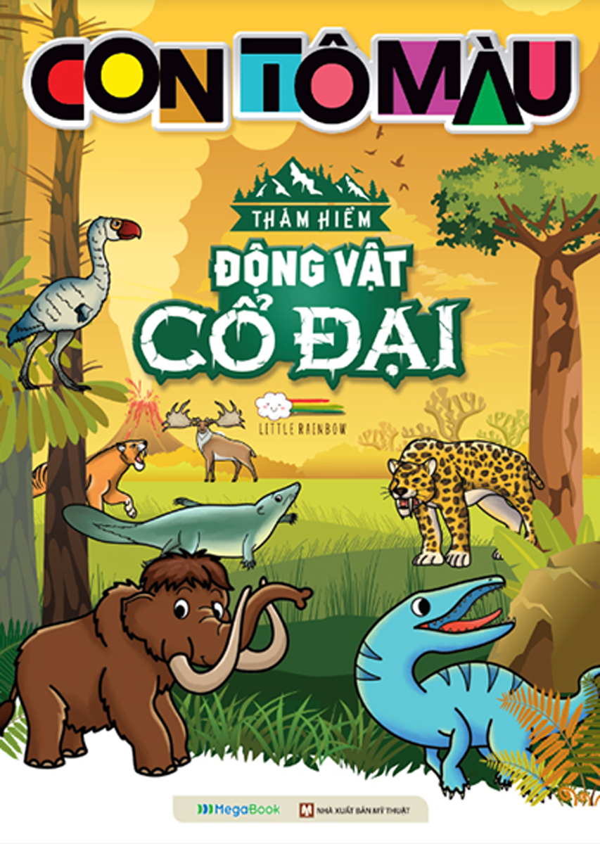 Con Tô Màu - Thám Hiểm Động Vật Cổ Đại _Mega