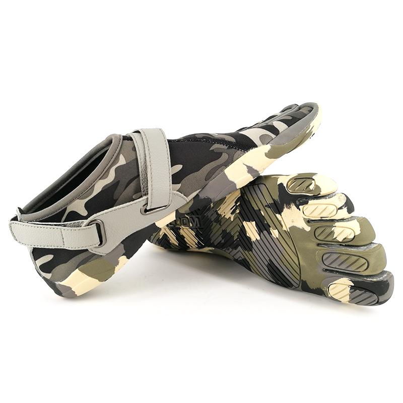 Findcool Năm Ngón Chân Trần Giày Nam Chạy Bộ Giày Đi Bộ Ngoài Trời Thoáng Khí Trọng Lượng Nhẹ Color: Black Shoe Size: 8