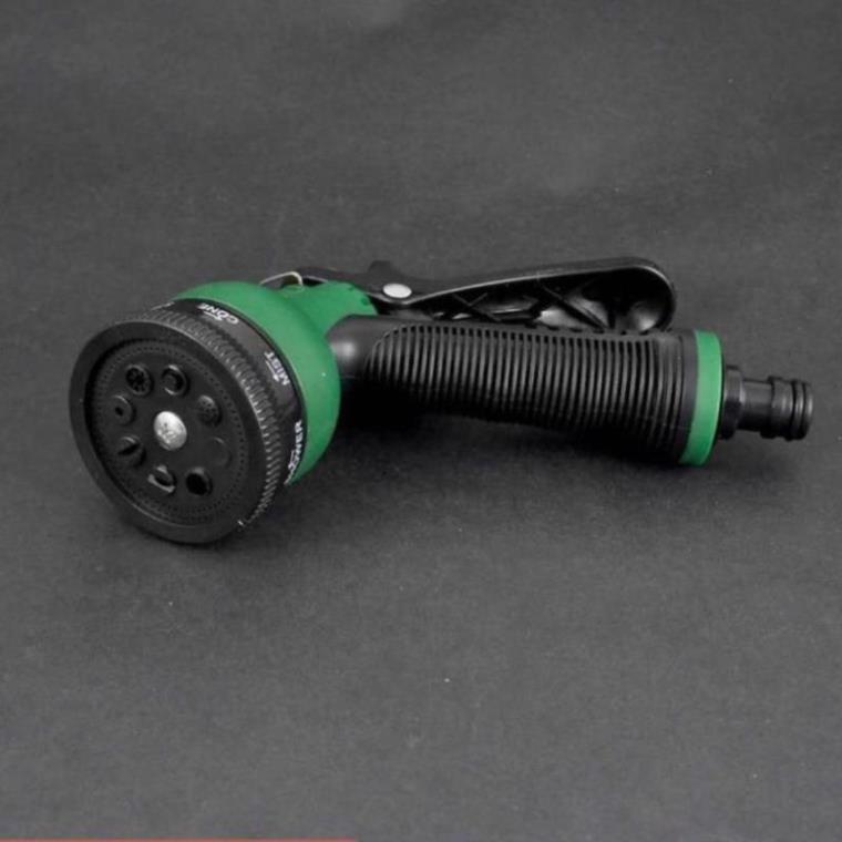 Vòi xịt rửa xe,Vòi phun nước tưới cây tăng áp thông minh 8 chế độ 815621-1