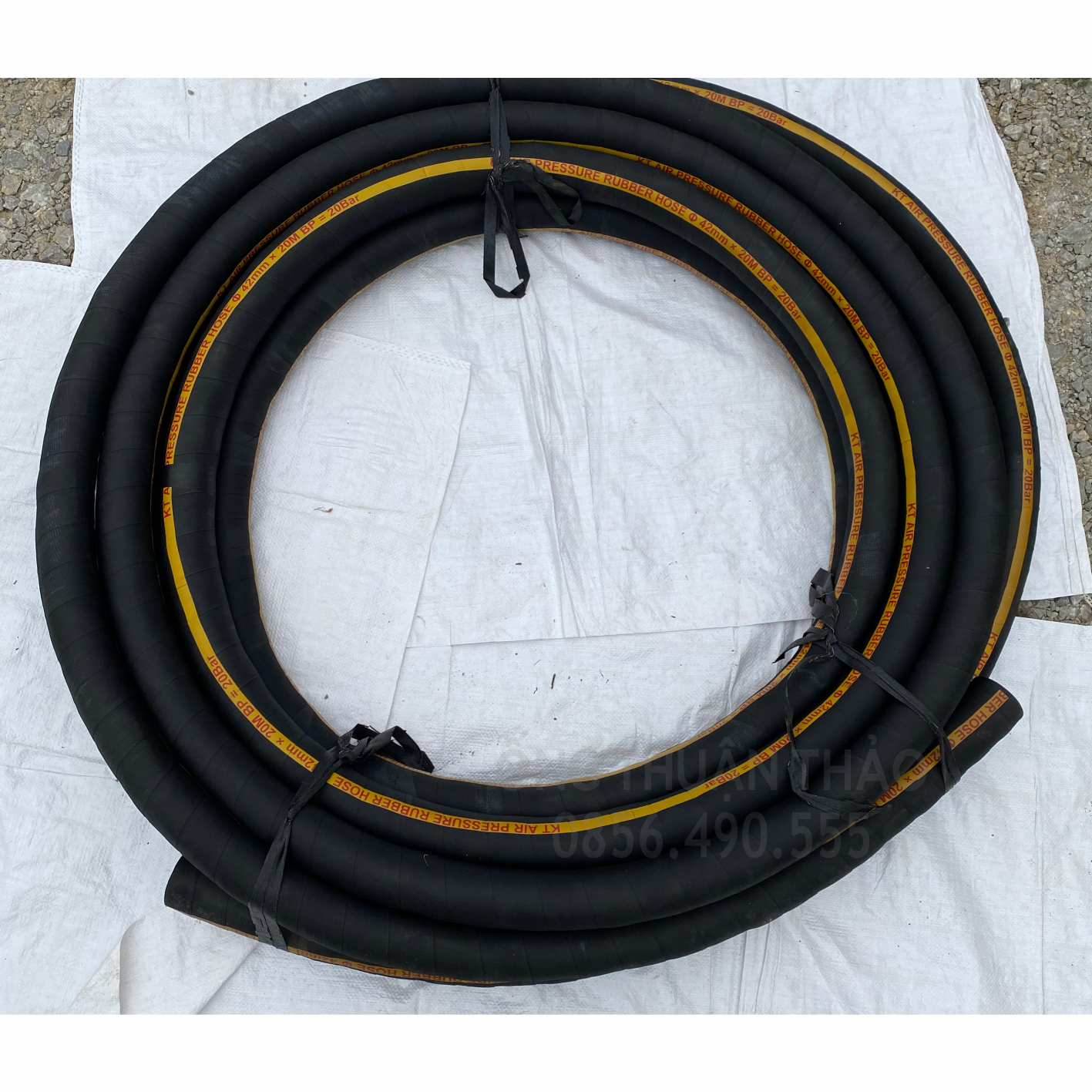 Ống Cao Su Bố Vải Phi 42mm CUỘN 20 MÉT- Hàng Nhập Khẩu - Ống Thuận Thảo