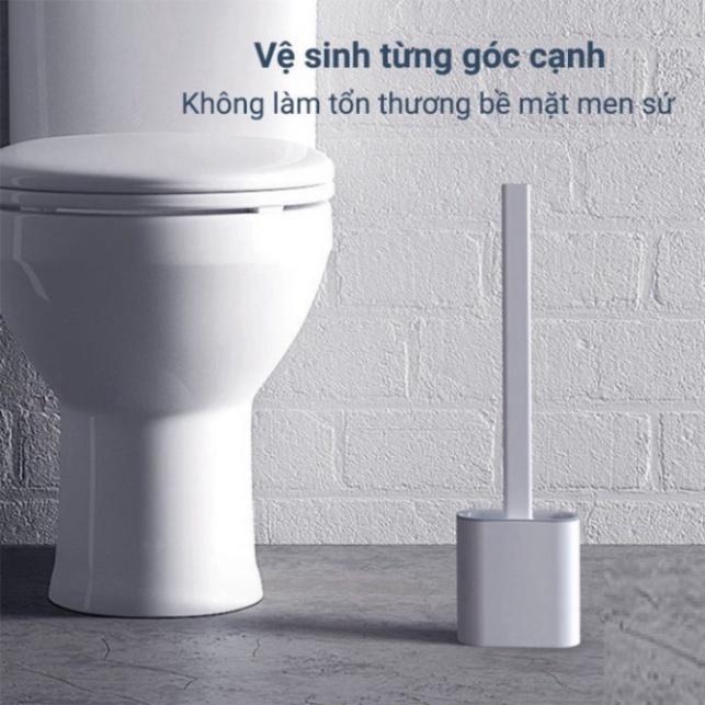 Cọ Vệ Sinh Toilet Bồn Cầu Bằng Silicon Tiện Lợi