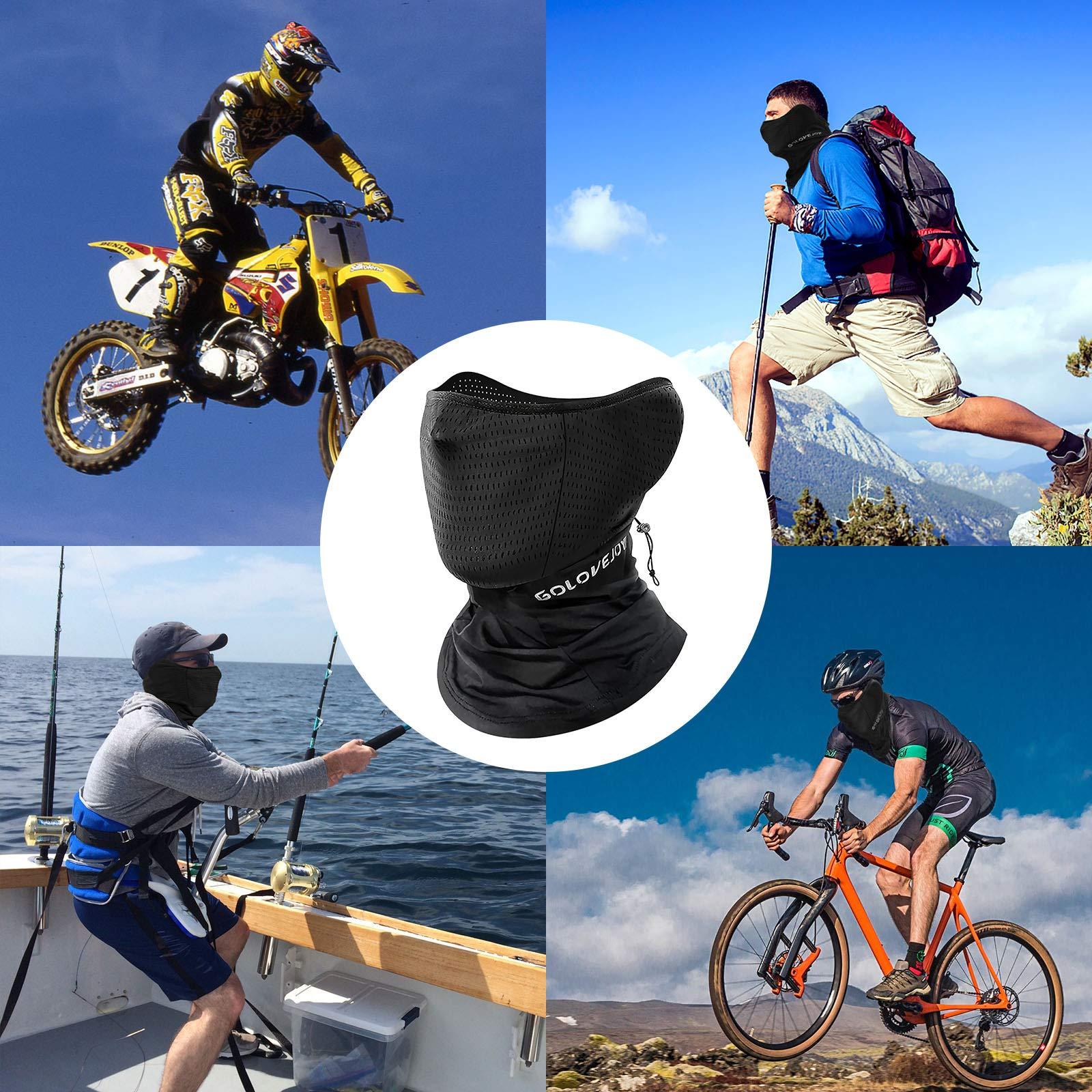 Mặt nạ cổ làm mát mùa hè, chống bụi / tia cực tím thoáng khí