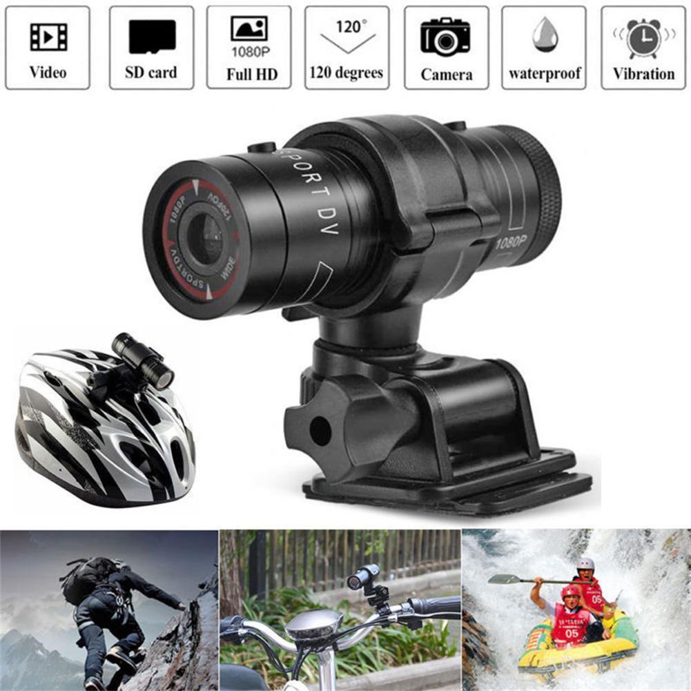 Camera Hành Động Nhỏ HD 1080P Mini Chống Nước Xe Đạp Ngoài Trời Mũ Bảo Hiểm Xe Máy Camera Hành Động Thể Thao Video Dv Máy Ghi Hình Ô Tô