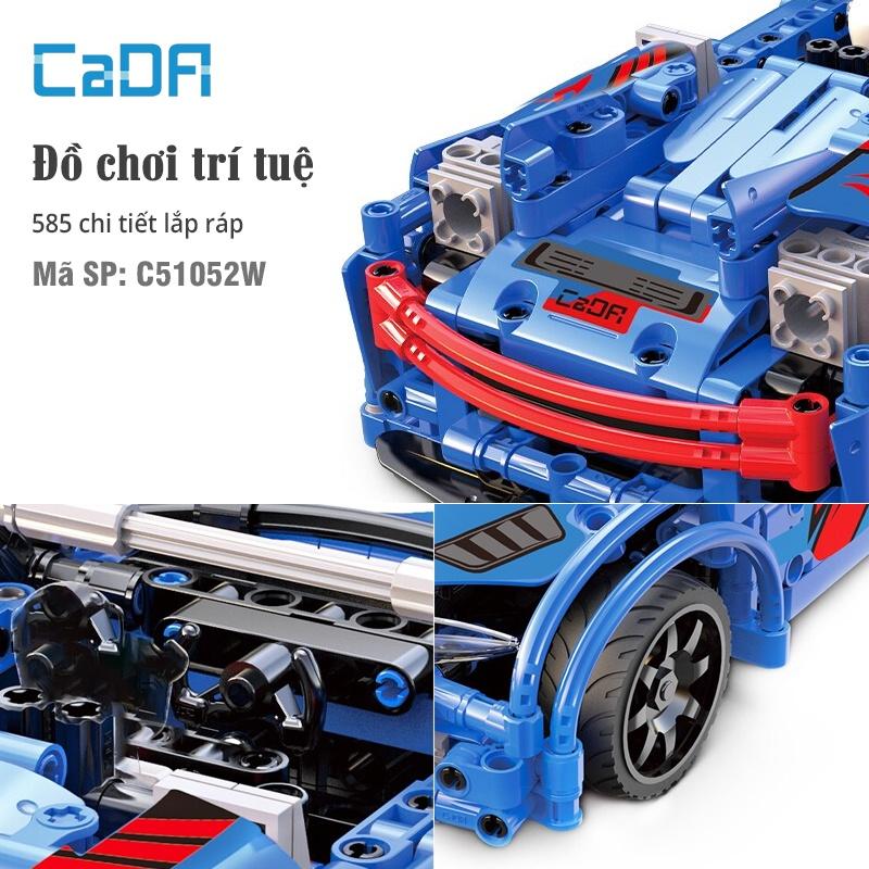 Đồ chơi lắp ráp điều khiển  từ xa xe đua Crash Racing – CADA C51052W