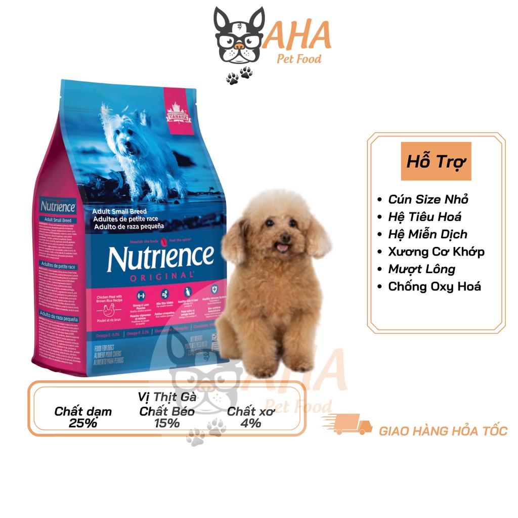 Thức Ăn Cho Chó Poodle Nutrience Original Bao 2,5kg Da Lông Bóng Mượt - Thịt Gà, Rau Củ Quả Trái Cây