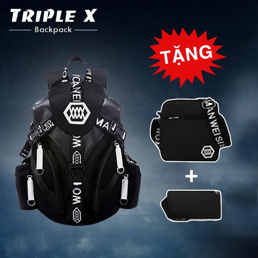 Balo tích hợp, Mua 1 được tặng 3, Balo thời trang cá tính, balo unisex