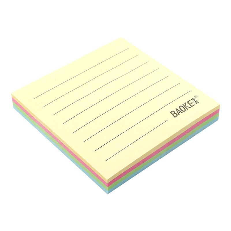 Giấy Ghi chú / Giấy Sticky Note có dòng kẻ Baoke TZ6006/TZ1010