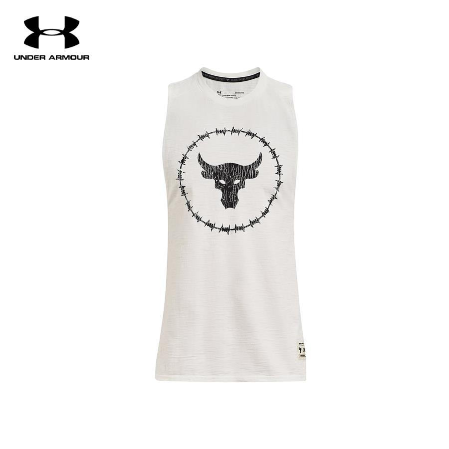 Áo ba lỗ thể thao nam Under Armour Project Rock Charged Cotton - 1361623-112