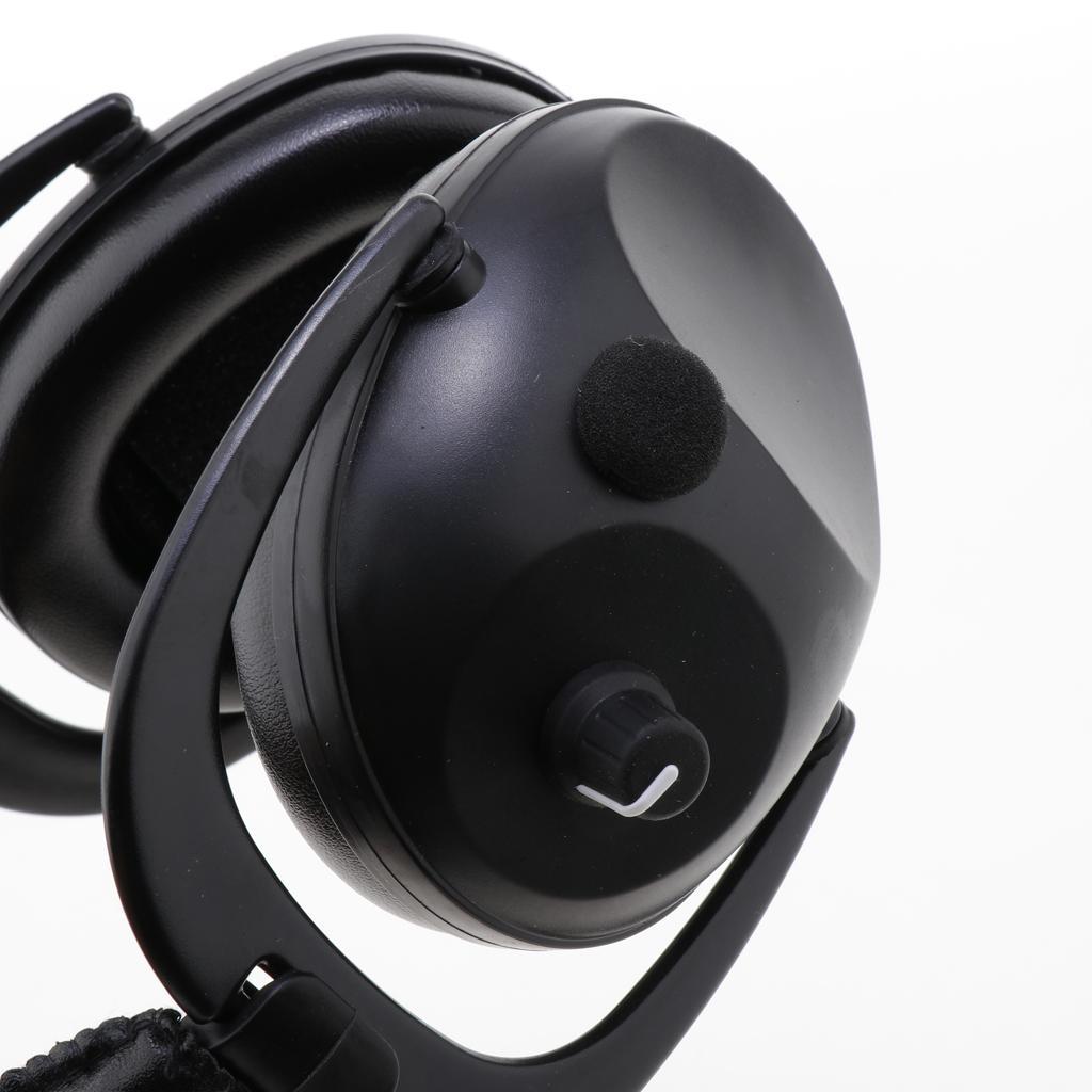 Electronic Shooting Earmuff, Professional Sound Amplification Noise Protection Ear Muffs, NRR 22 dB Great for Men Women Shooting and Hunting