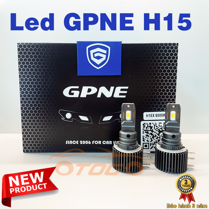Led GPNE H15 Có Canbus , Phiên bản mới nhất