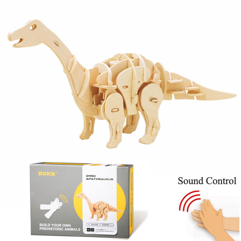 Mô hình Cơ động học Robotic Dinosaurs - Sound Control Apatosaurus D450