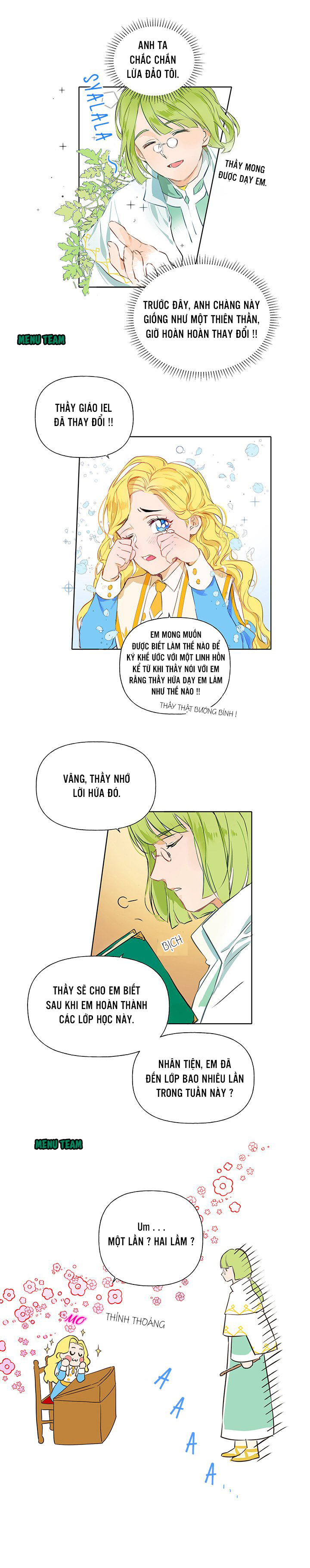 nhà nguyên tố tóc vàng chapter 3 21