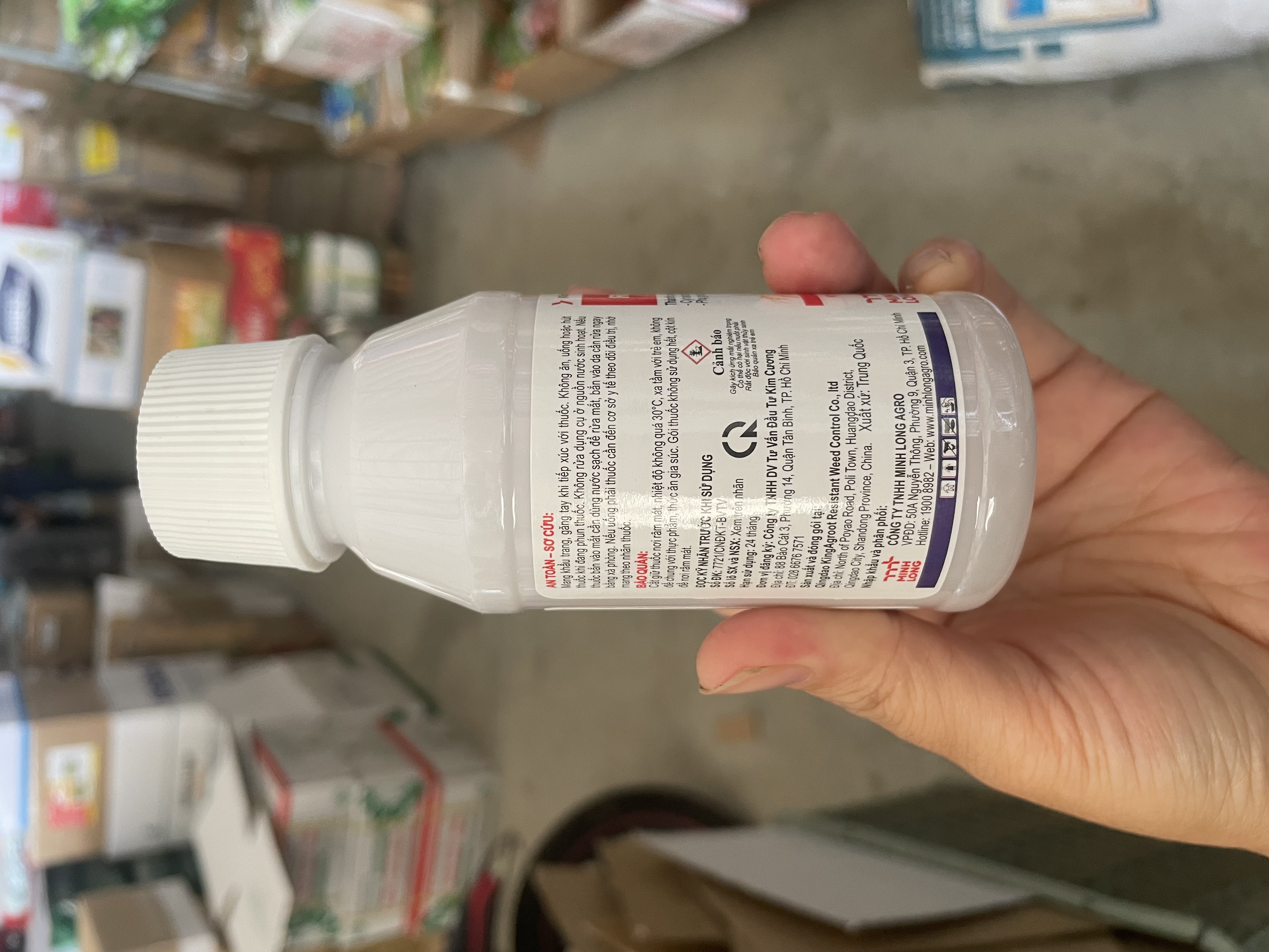 Thuốc trừ cỏ hậu nảy mầm RICEGUARD 40 OD Đặc trị cỏ đuôi phụng - cỏ lồng vực