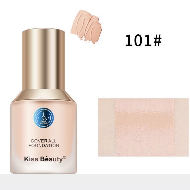 Kem Nền Kiss Beauty Dạng Lỏng Độ Che Phủ Cao Trang Điểm Hoàn 30ml