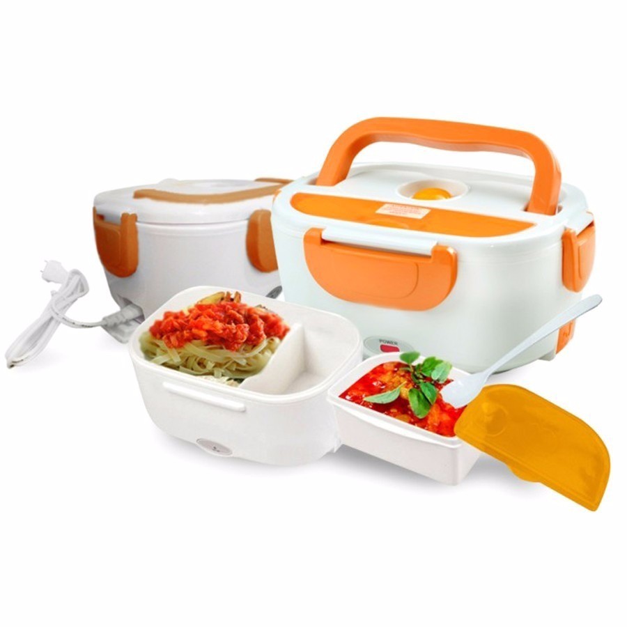 Hộp Cơm Điện Hâm Nóng Văn Phòng MI-40 - Màu Ngẫu Nhiên - Hàng Chính Hãng