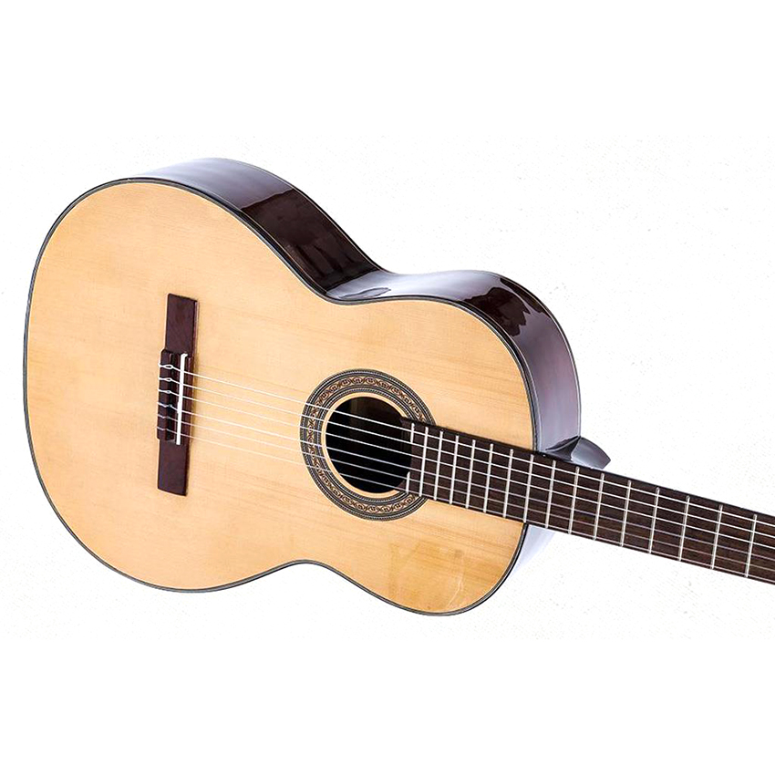 Đàn guitar classic DC170 dòng ghitar trung kỹ full size gỗ hồng đào solid cho âm thanh cổ điển ấm áp Duy Guitar