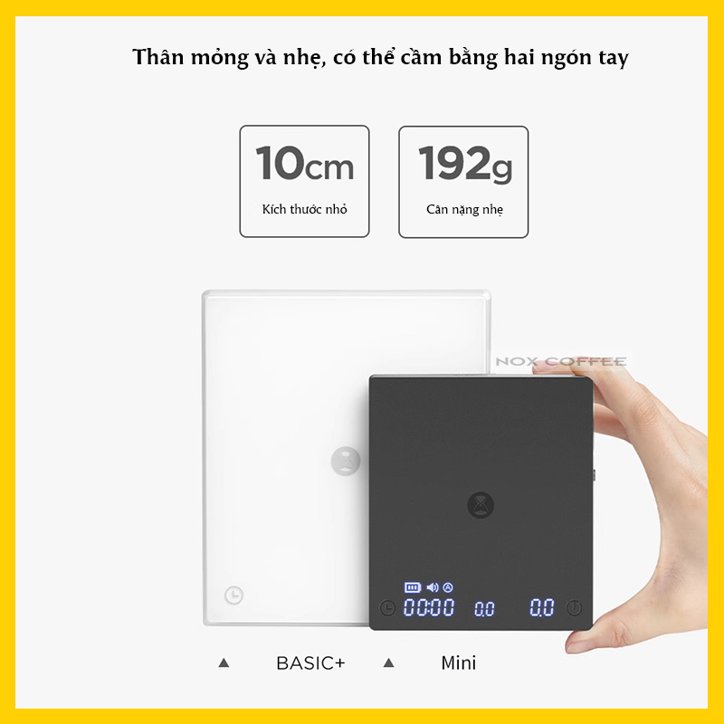 Cân điện tử Timemore Mini 2023 | Timemore Black Mirror Mini