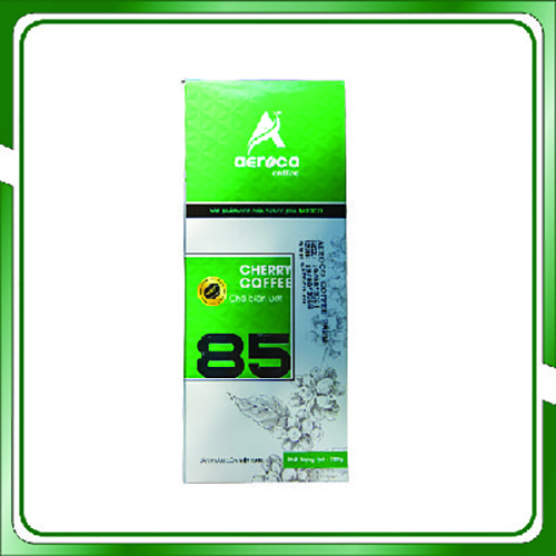 Cà phê bột pha phin AEROCO 85 nguyên chất 100% rang mộc hậu vị ngọt thơm quyến rũ, hộp 250g