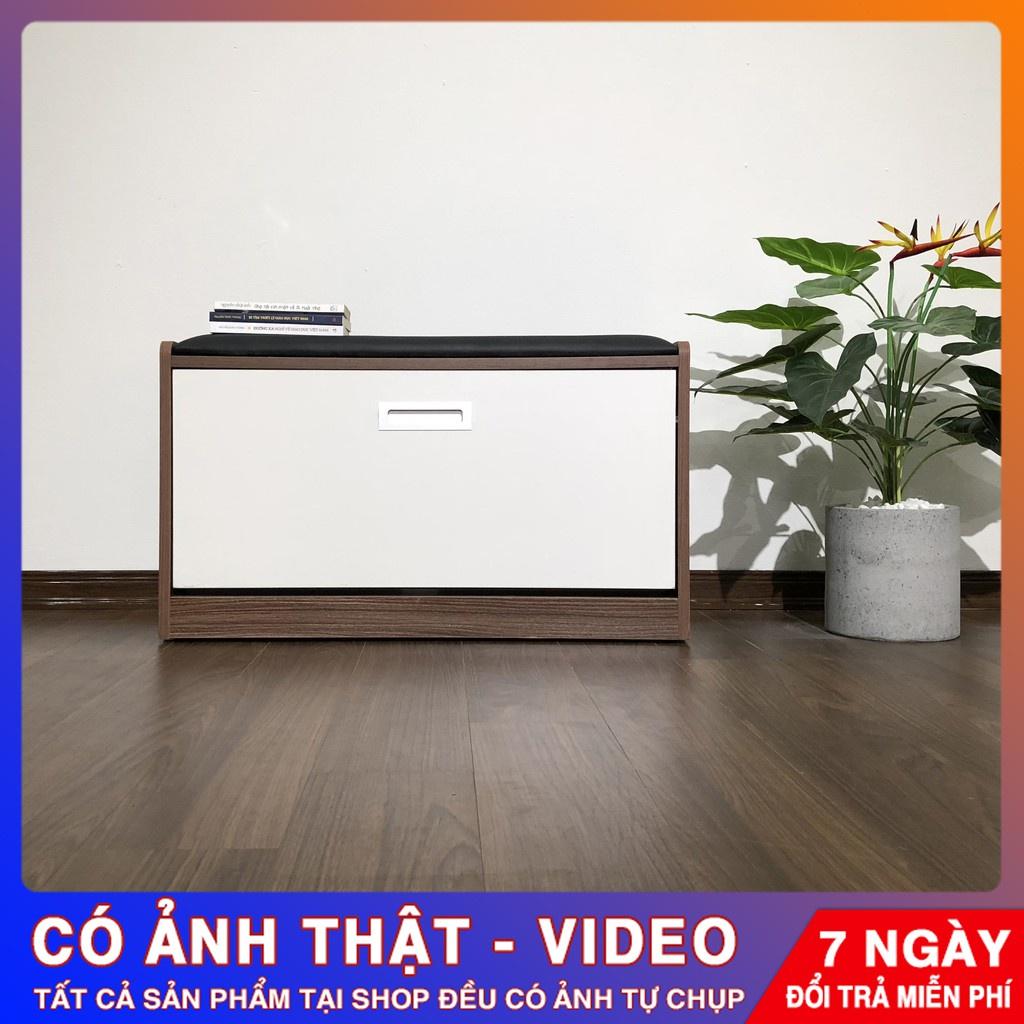 Tủ Giày Thông Minh 3 Tầng Có Ghế Ngồi Để Được Giày Cao Gót Ngang 80cm 