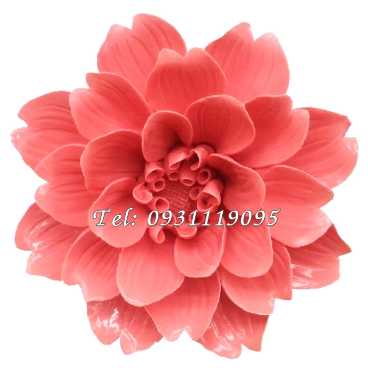 Khuôn silicon làm rau câu hoa cúc 3 tầng đại đóa – Loại 11 cm - Mã số 1384