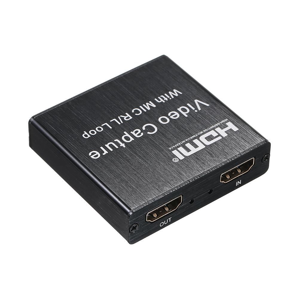 HD Video Capture Card USB Capture Card Maximum Support 4K Input 1080P Output Resolution Support Microphone Input
