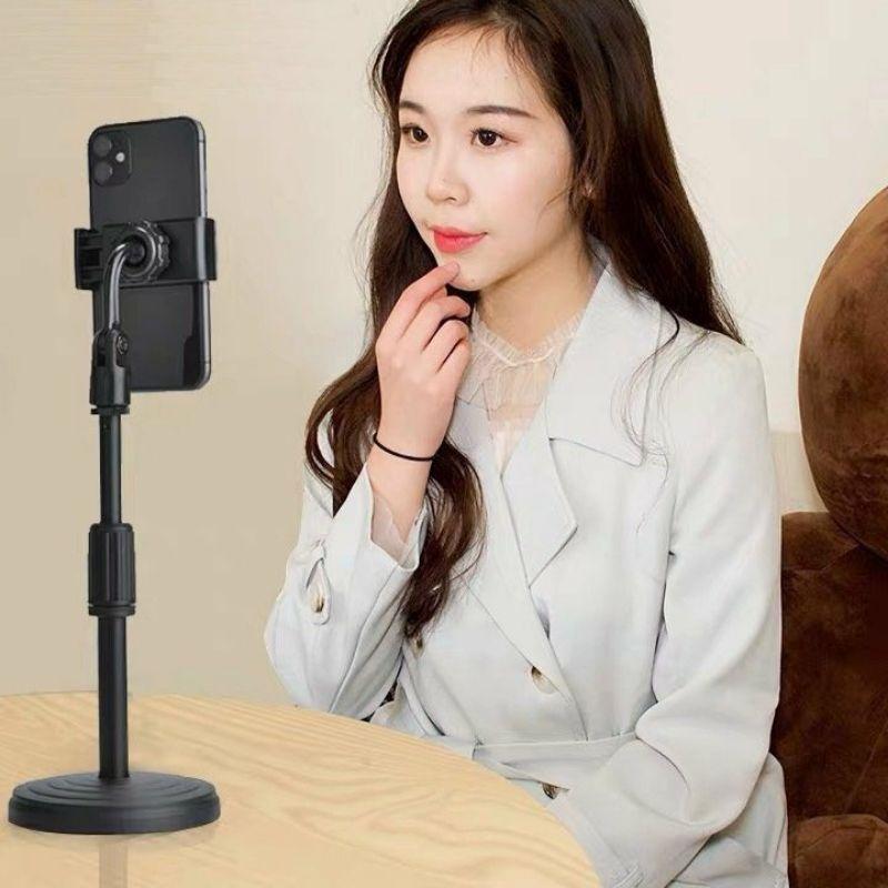 Giá Đỡ Điện Thoại Livestream, Xem Video, học online Xoay 360 Độ
