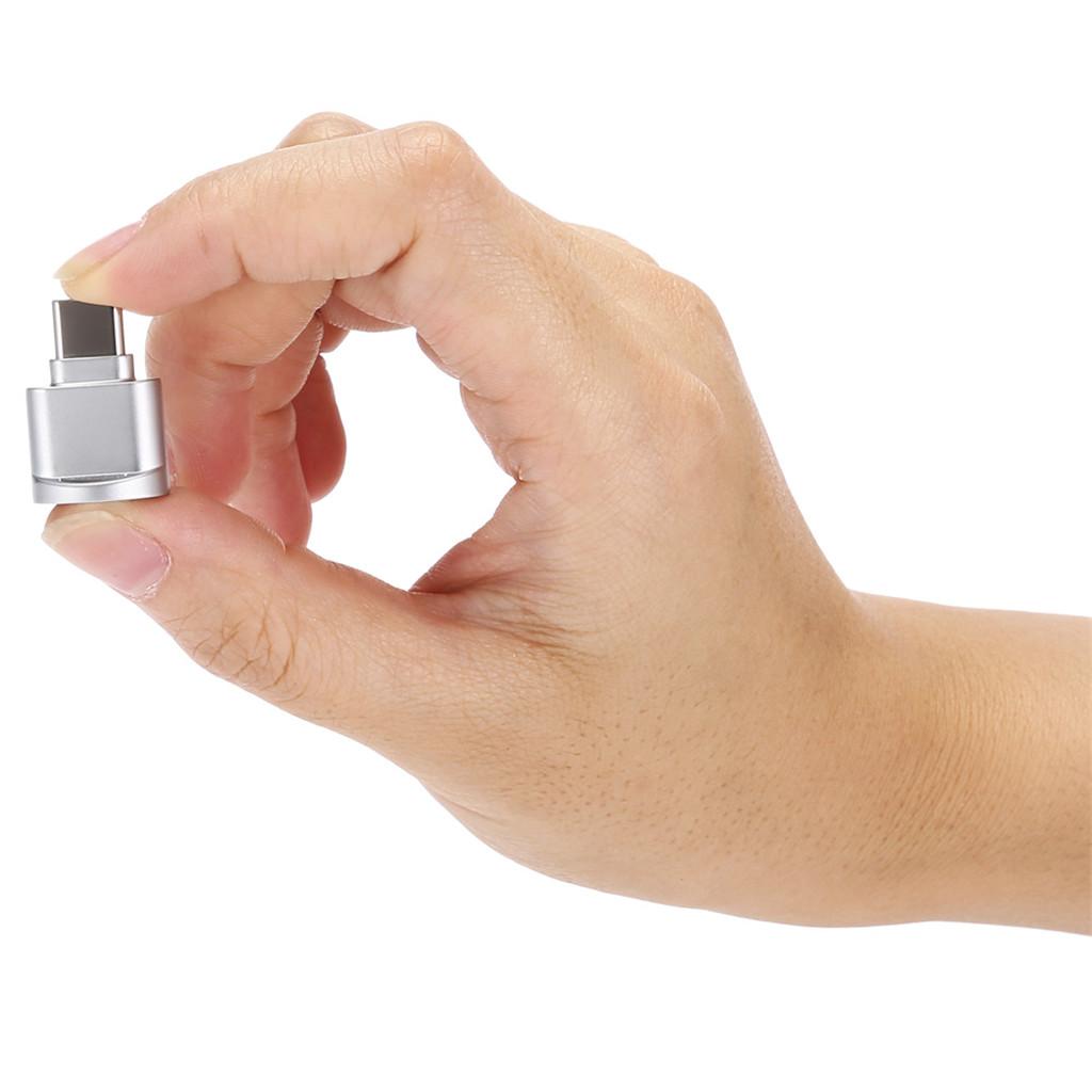 4 Pieces USB3.1 Type-C To TF Card Reader OTG Connector For Card