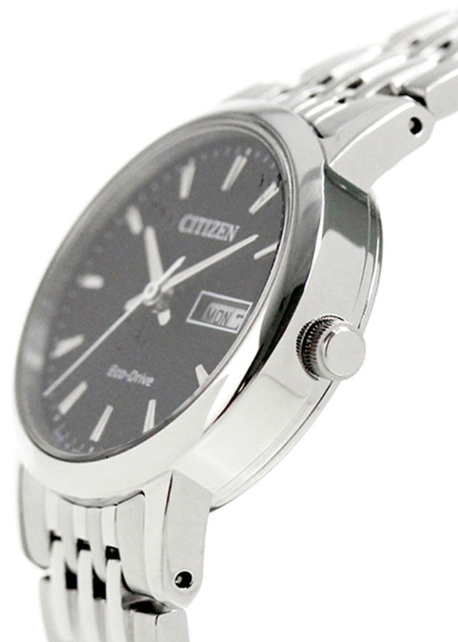 Đồng Hồ Nữ Citizen Dây Thép Không Gỉ EW3250-53E - Mặt Đen