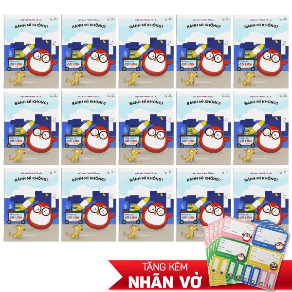 Combo 15 Tập Học Sinh Việt Nam Trong Tôi Là - Miền Nam - 4 Ô Ly - 96 Trang 60gsm - The Sun 01 - Tặng Nhãn Vở Kèm Sticker