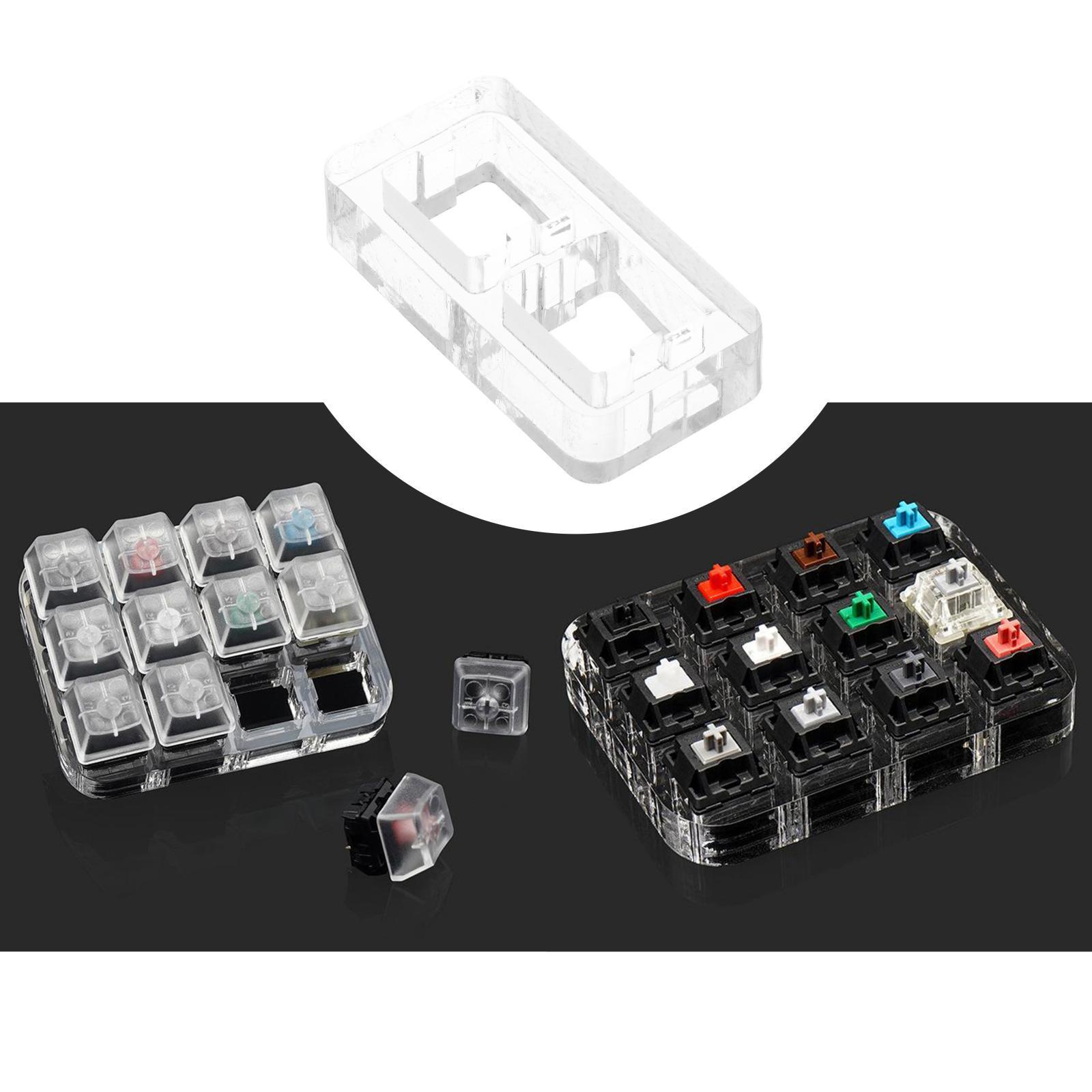 Clear Switch Tester Base Acrylic Plate for Cherry  Switch