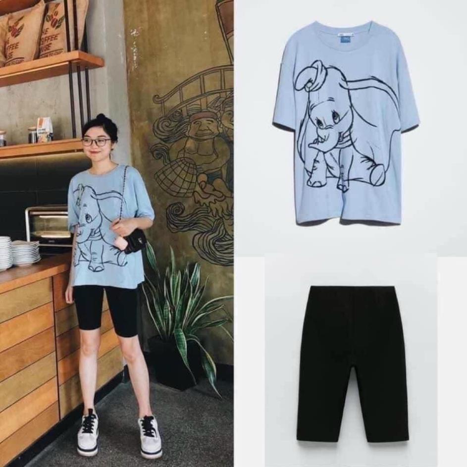 SET 2 QUẦN LEGGING NGỐ H.M THÁI LAN