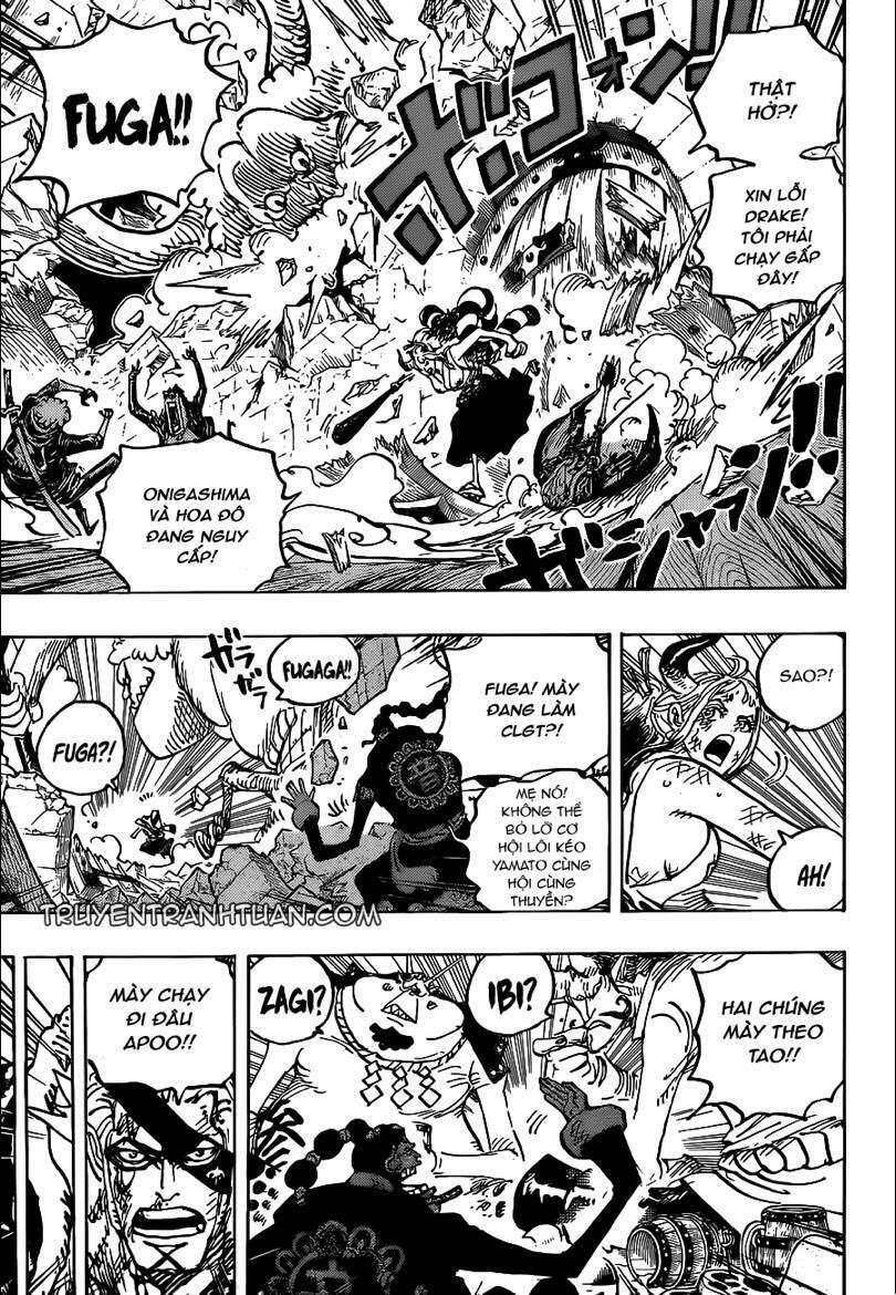 đảo hải tặc - one piece chapter 1031 10