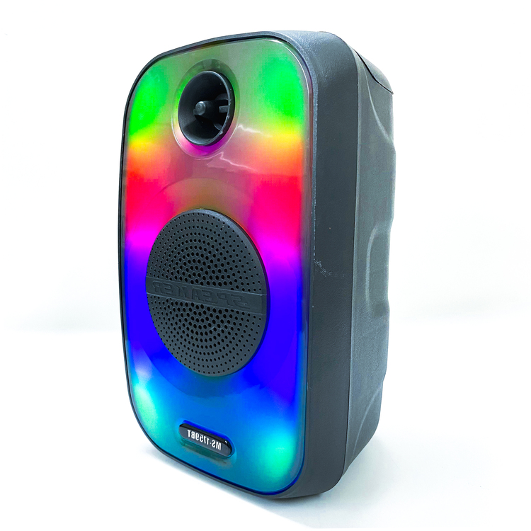 Loa Bluetooth MS-1759BT với đèn led RGB âm thanh bass mạnh tích hợp khe cắm thẻ nhớ, USB và có thể karaoke