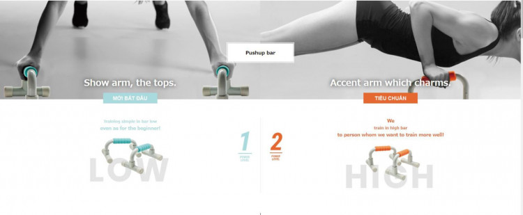 Thanh tay tập thể thao ELECOM HCF-PU