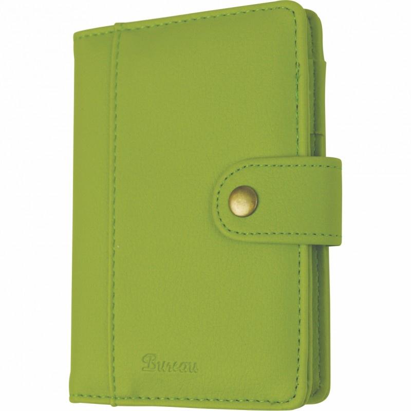 Sổ kẻ ngang bìa giả da khuy bấm Bureau KLONG A6 200 trang 58/92; MS: 326