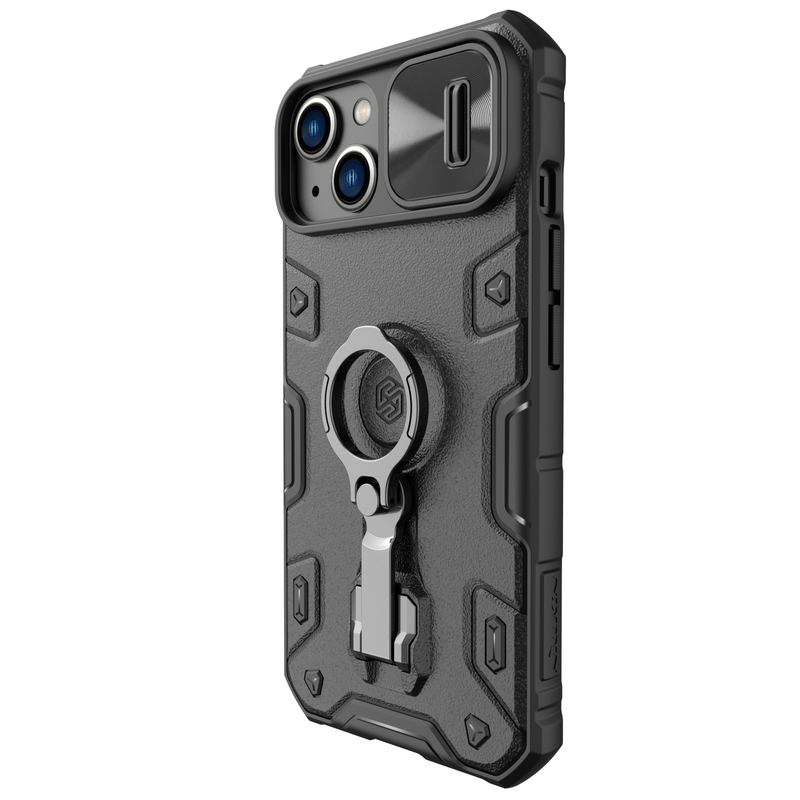 Ốp Lưng Nillkin CamShield Armor Pro Cho iPhone 14 / iPhone 14 Plus / iPhone 14 Pro / iPhone 14 Pro Max - Hàng Nhập Khẩu