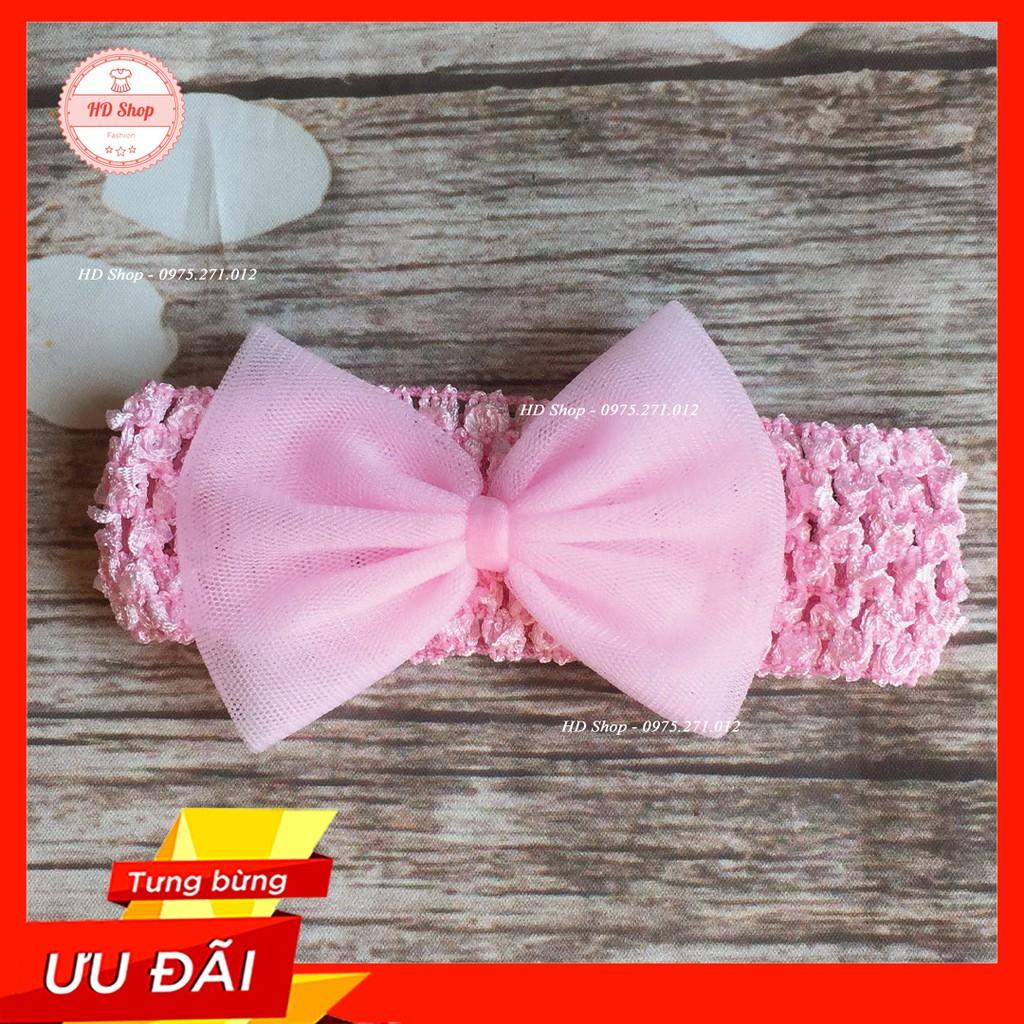 Băng đô cho bé Băng Đô Turban Nơ Cho Bé Gái